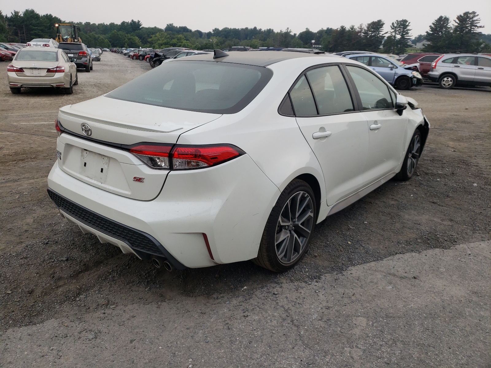 Photo 4 from auction – 2021 TOYOTA COROLLA SE with VIN 5YFP4MCEXMP077276