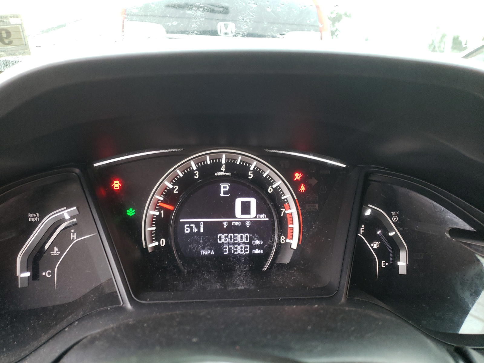 Photo 8 from auction – 2016 HONDA CIVIC LX with VIN 19XFC2F59GE218844