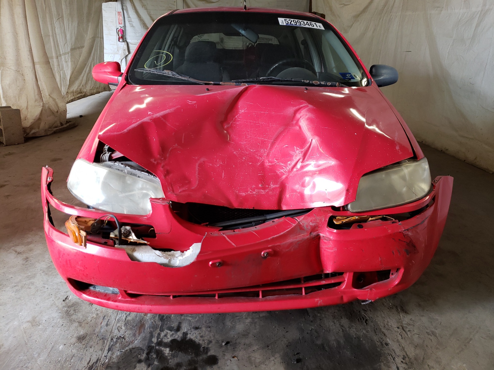 Photo 9 from auction – 2007 CHEVROLET AVEO with VIN KL1TD666X7B710660