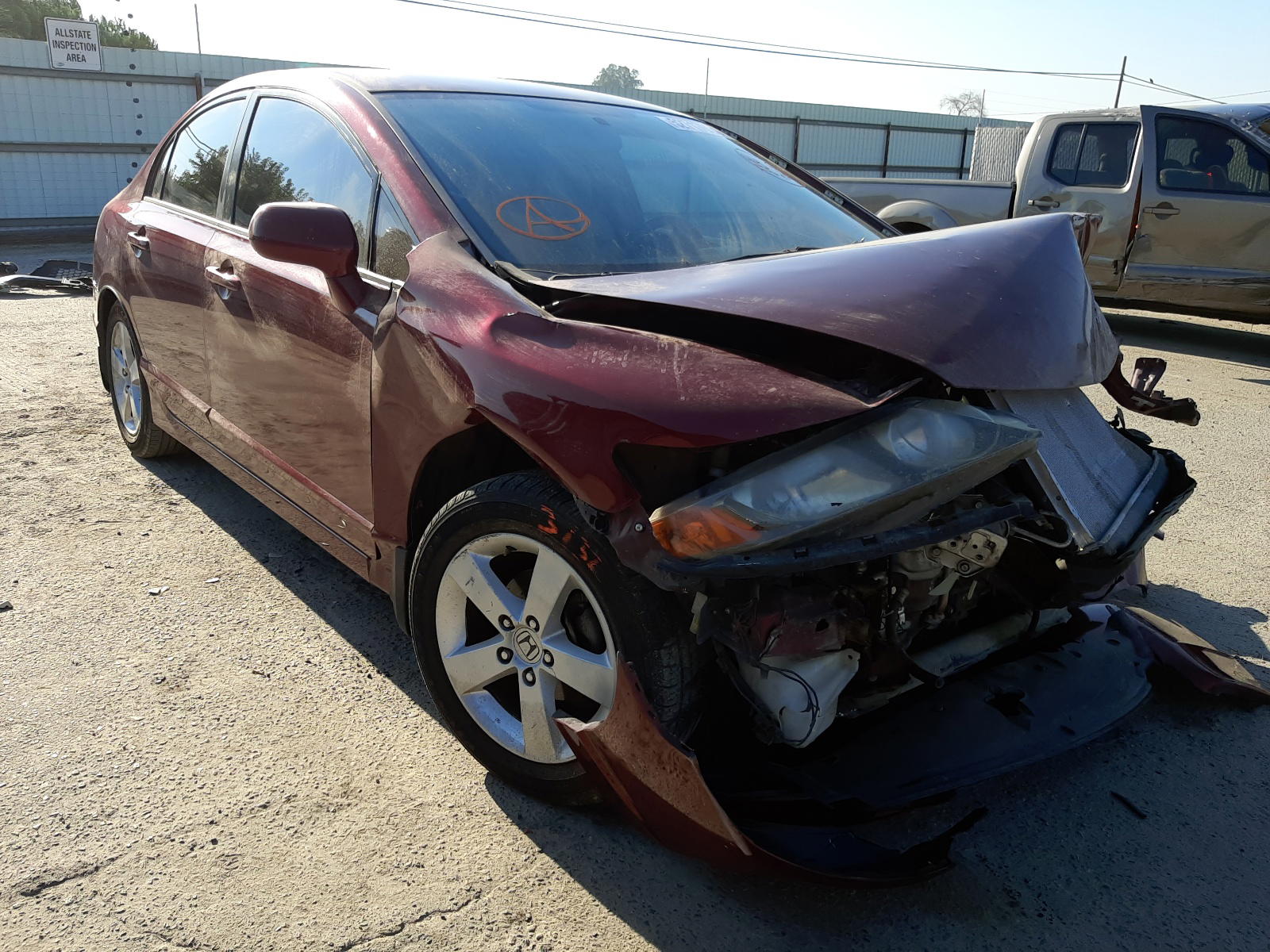 HONDA CIVIC 2010 with VIN 19XFA1F54AE025685 - Photo from auction