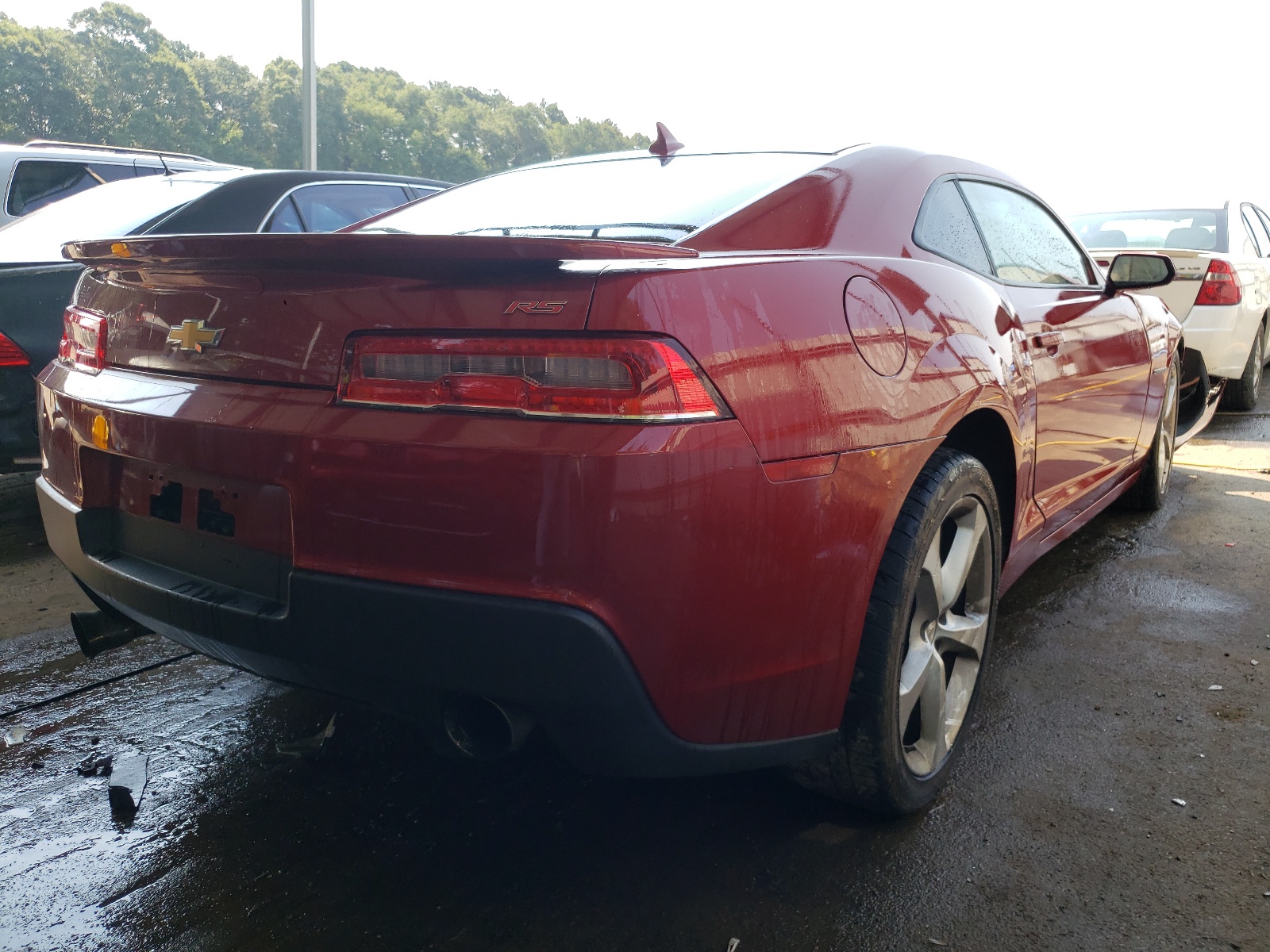 Photo 4 from auction – 2015 CHEVROLET CAMARO LT with VIN 2G1FD1E39F9169528