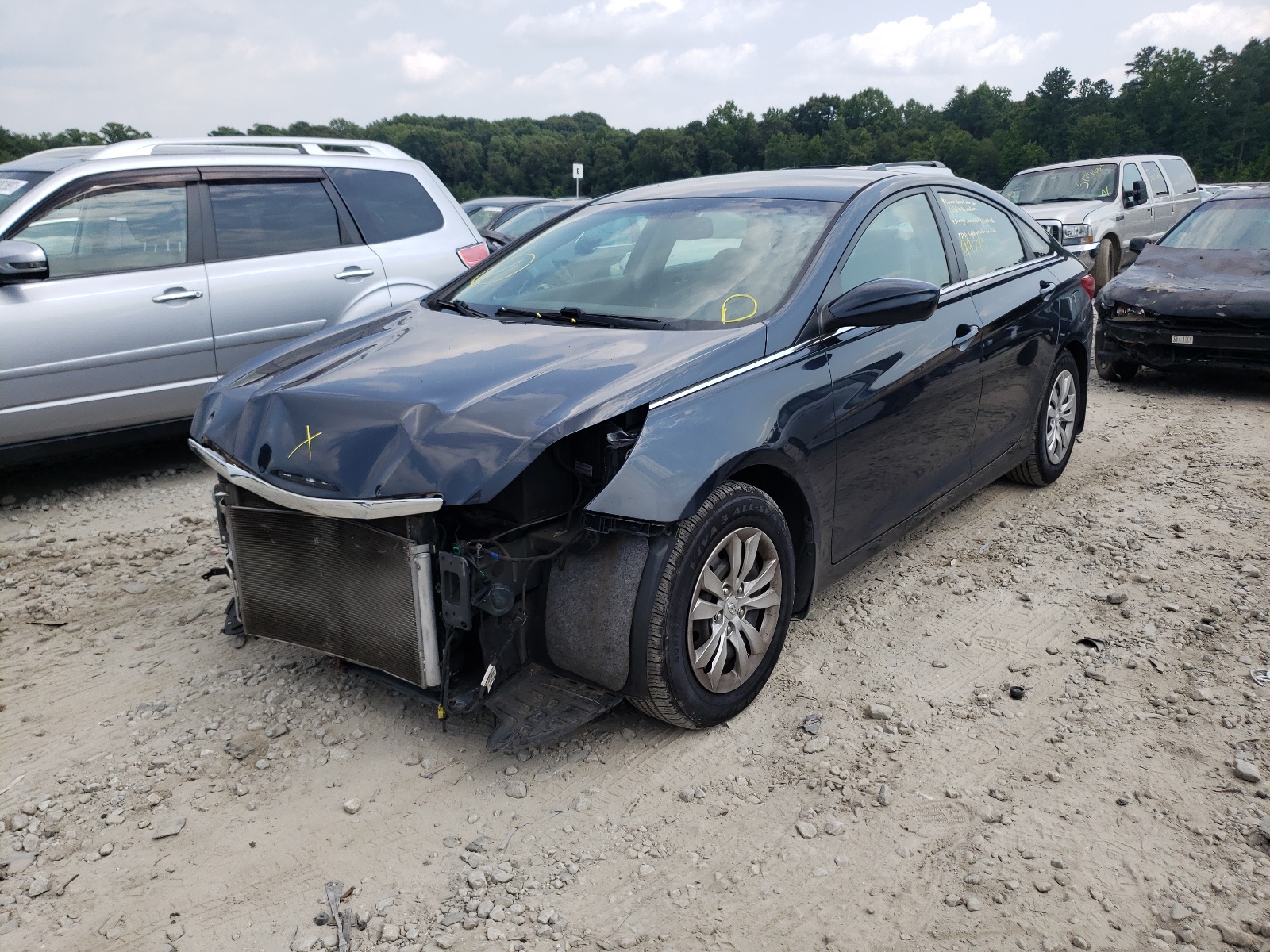 Photo 2 from auction – 2013 HYUNDAI SONATA GLS with VIN 5NPEB4AC7DH600393
