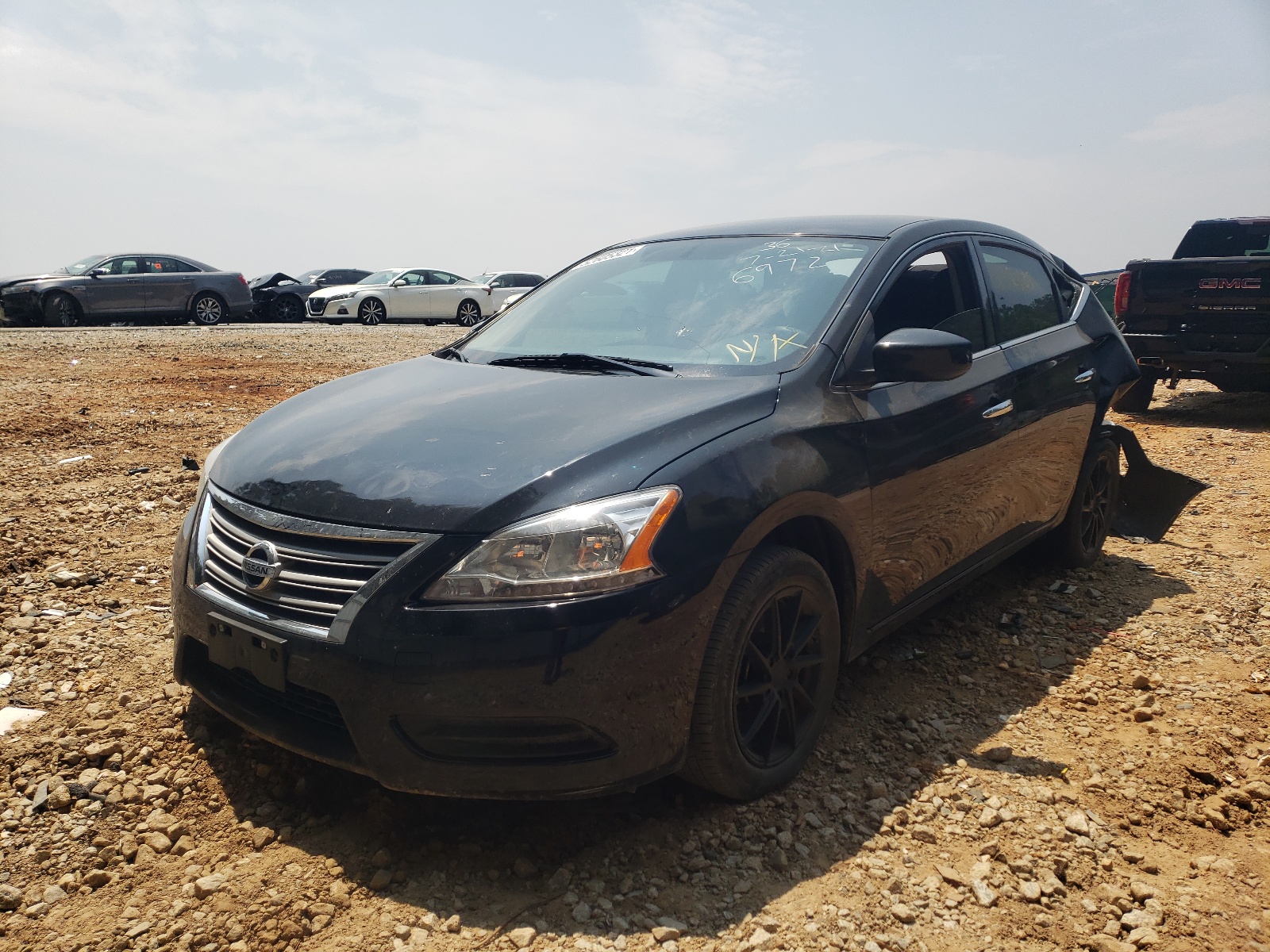 Photo 2 from auction – 2015 NISSAN SENTRA S with VIN 3N1AB7AP2FY356972