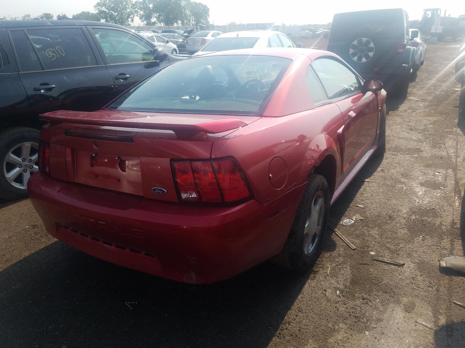 Photo 4 from auction – 2002 FORD MUSTANG with VIN 1FAFP40412F236551