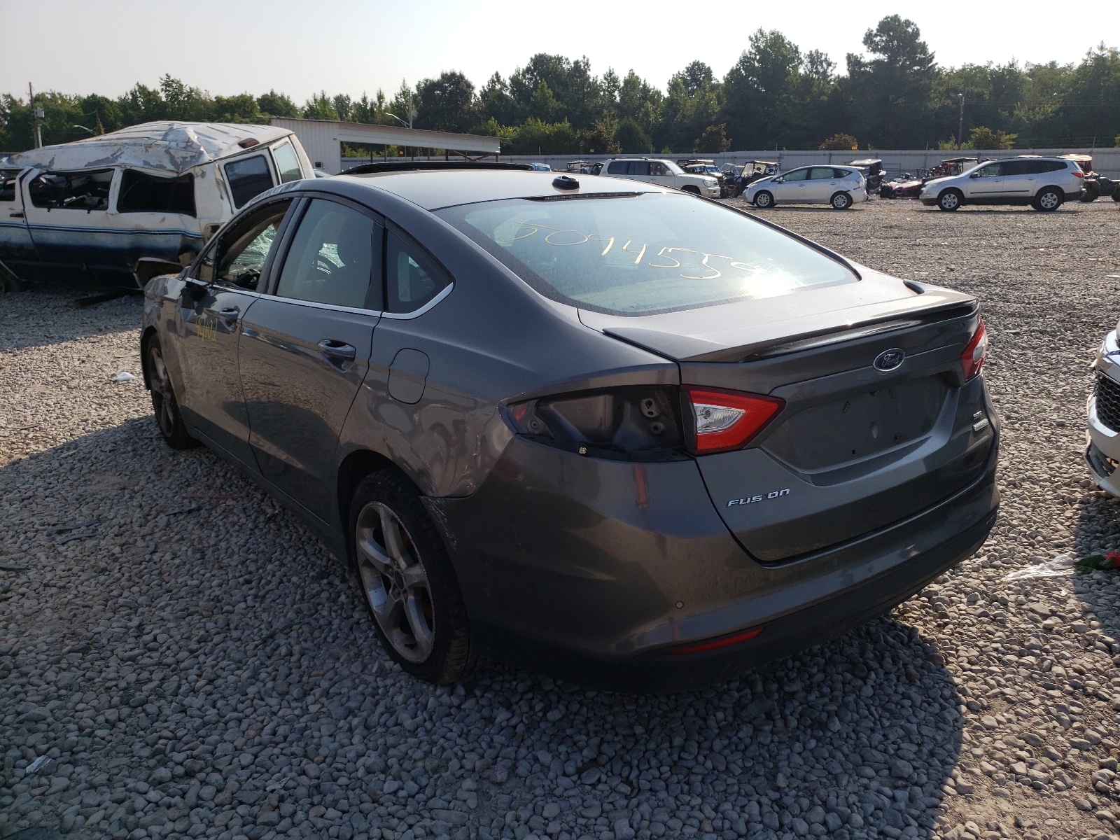 Photo 3 from auction – 2014 FORD FUSION SE with VIN 3FA6P0HD7ER100946