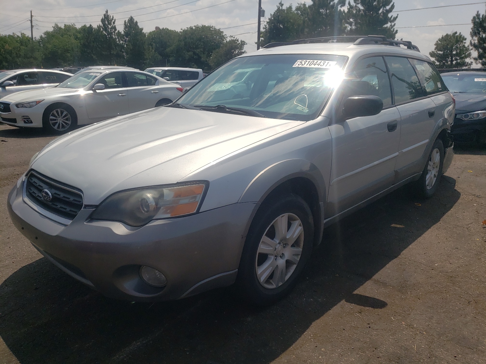 Photo 2 from auction – 2005 SUBARU LEGACY OUT with VIN 4S4BP61C257369985