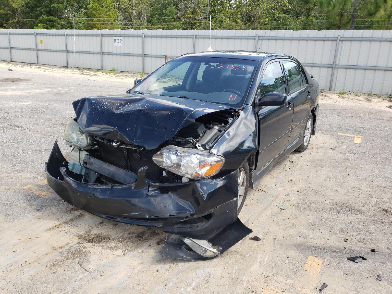 Photo 2 from auction – 2007 TOYOTA COROLLA CE with VIN 2T1BR32E37C825409