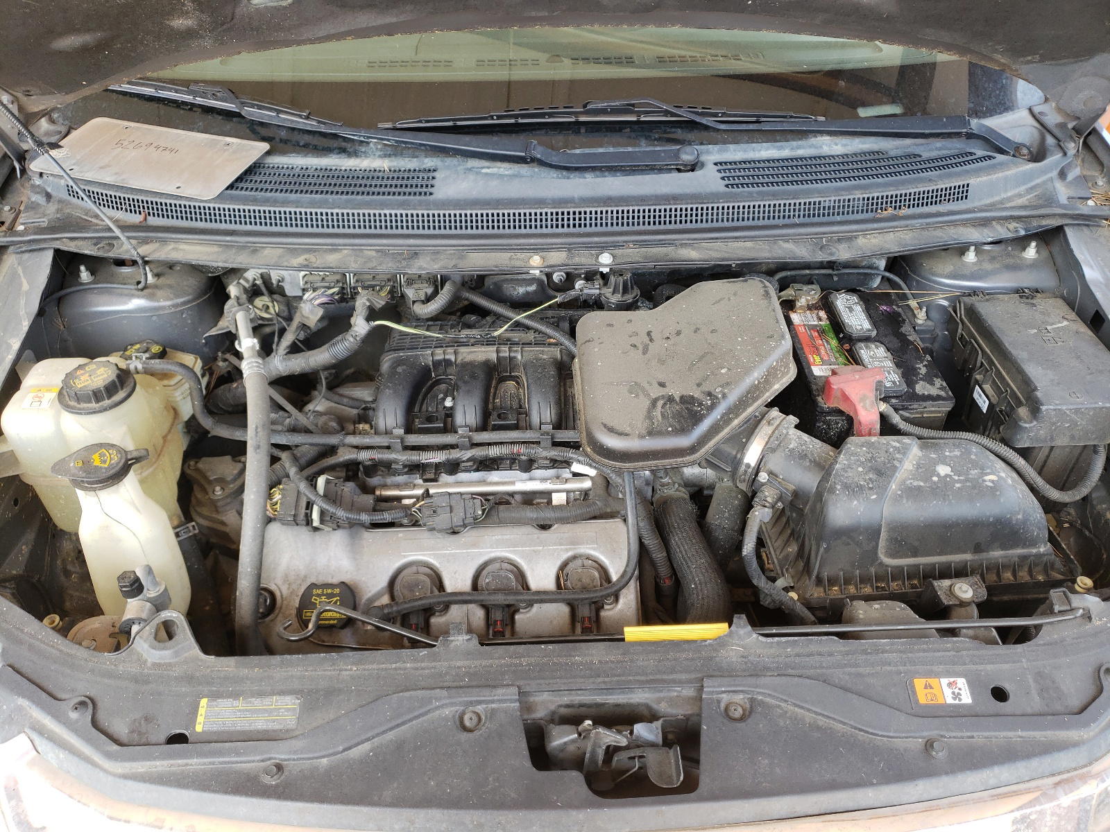 Photo 7 from auction – 2010 FORD EDGE LIMIT with VIN 2FMDK3KCXABA76244
