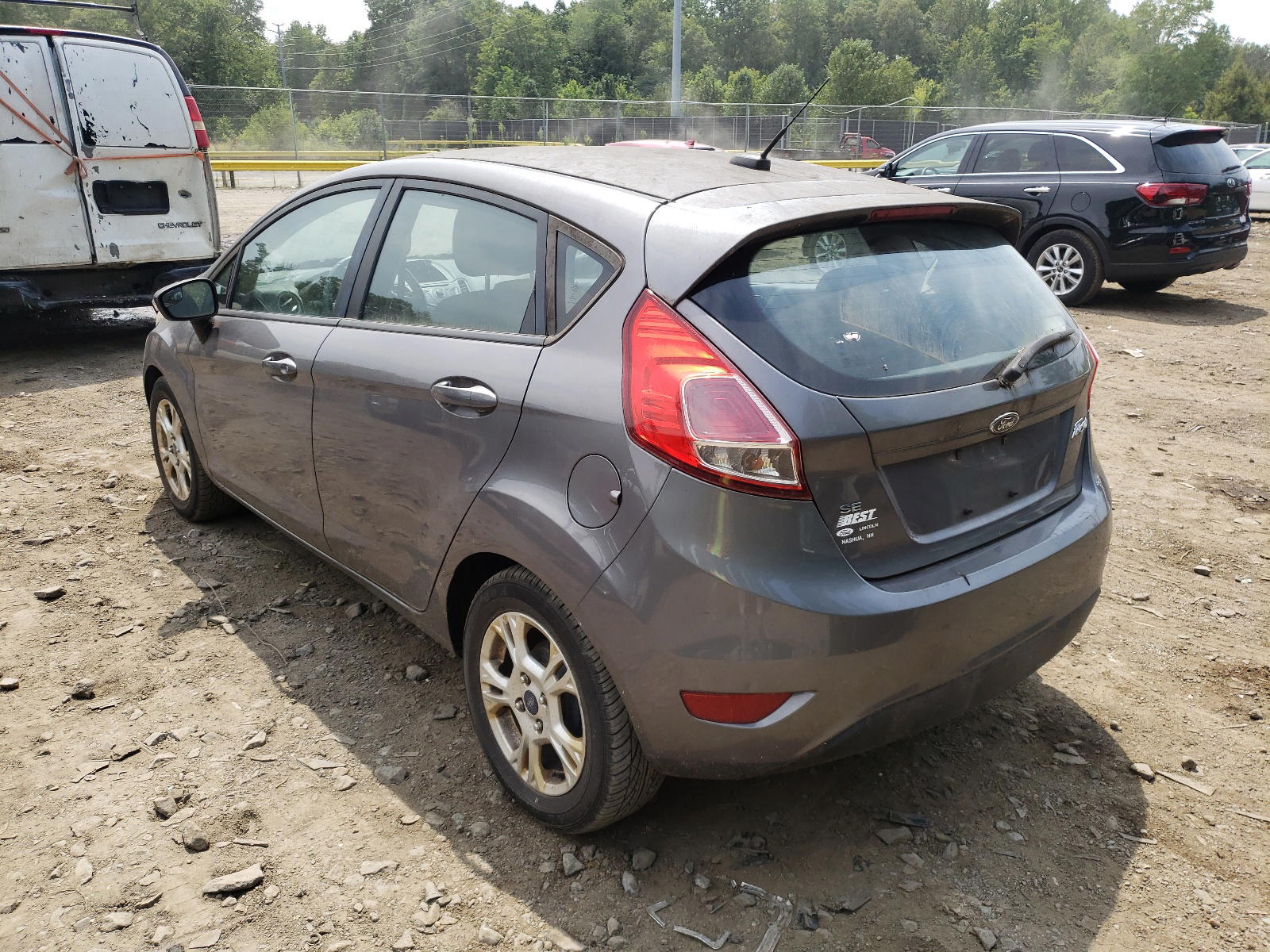 Photo 3 from auction – 2014 FORD FIESTA with VIN 3FADP4EJ1EM194666