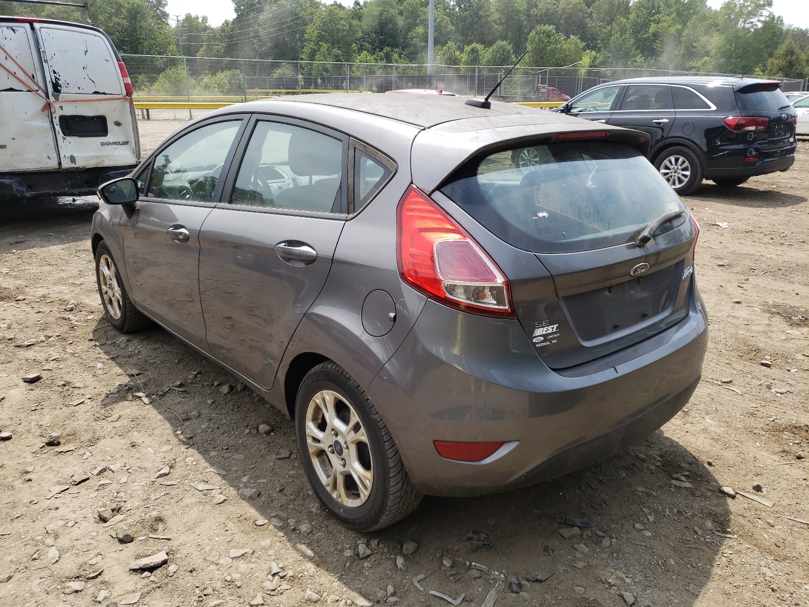 Foto 3 de la subasta – 2014 FORD FIESTA con VIN 3FADP4EJ1EM194666