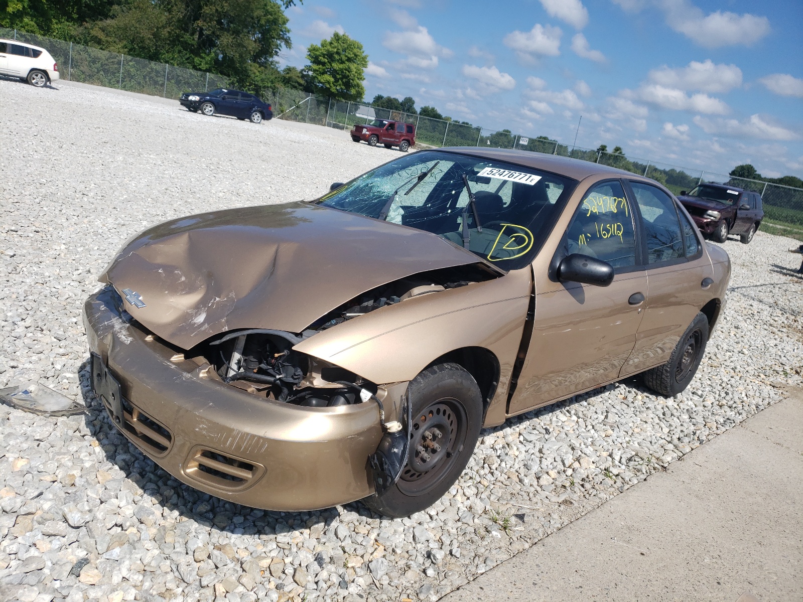Photo 2 from auction – 2000 CHEVROLET CAVALIER with VIN 1G1JC5246Y7232526