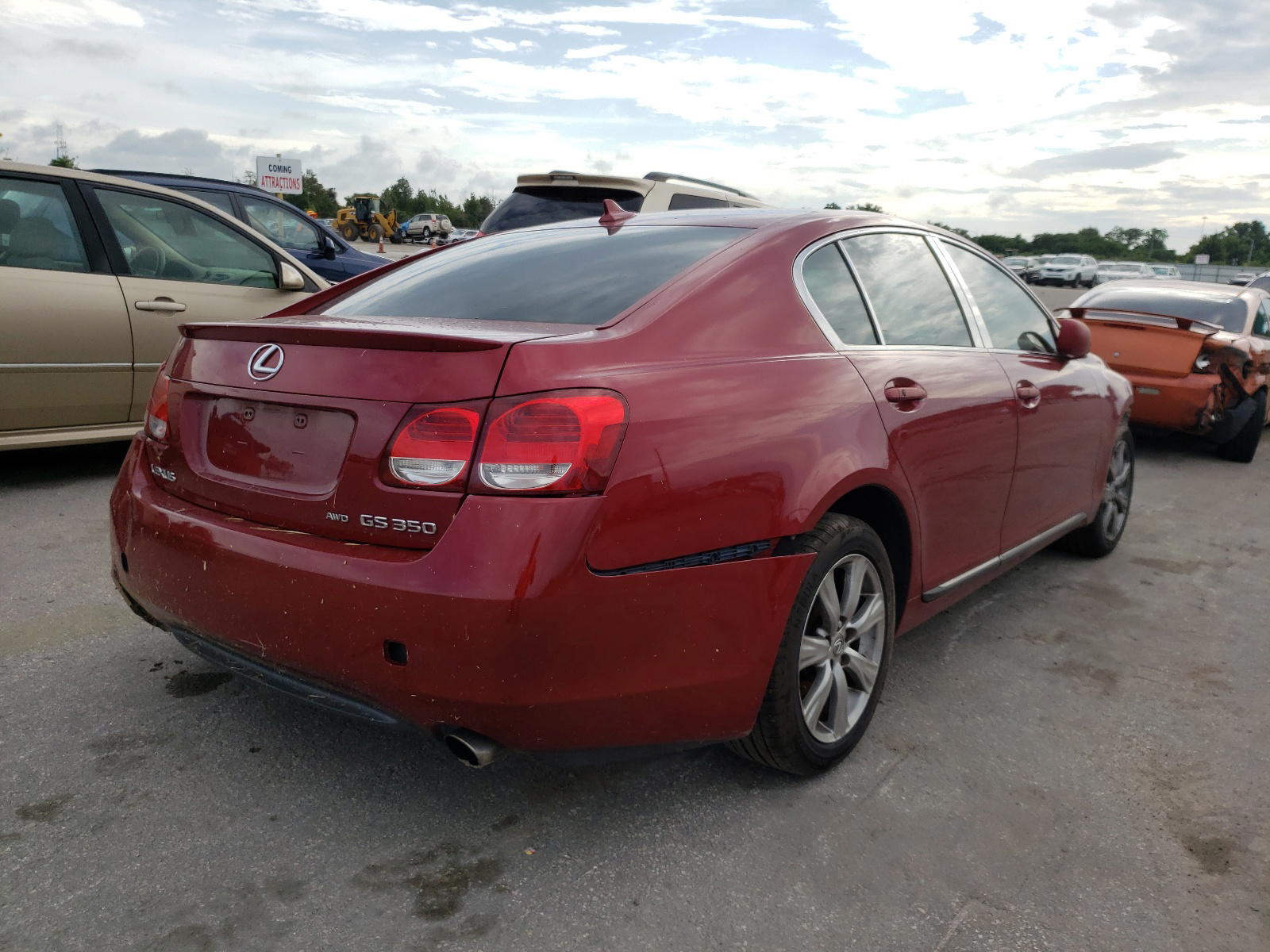 Photo 4 from auction – 2007 LEXUS GS 350 with VIN JTHCE96S270005107