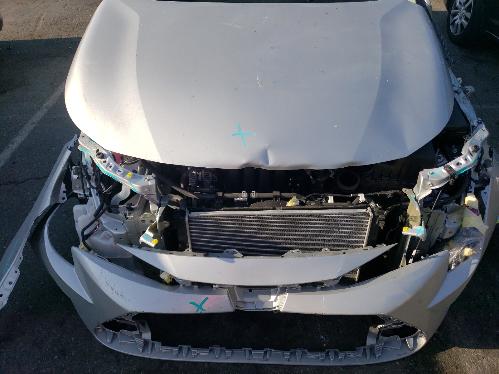 Photo 9 from auction – 2020 TOYOTA COROLLA LE with VIN 5YFEPRAE0LP073671