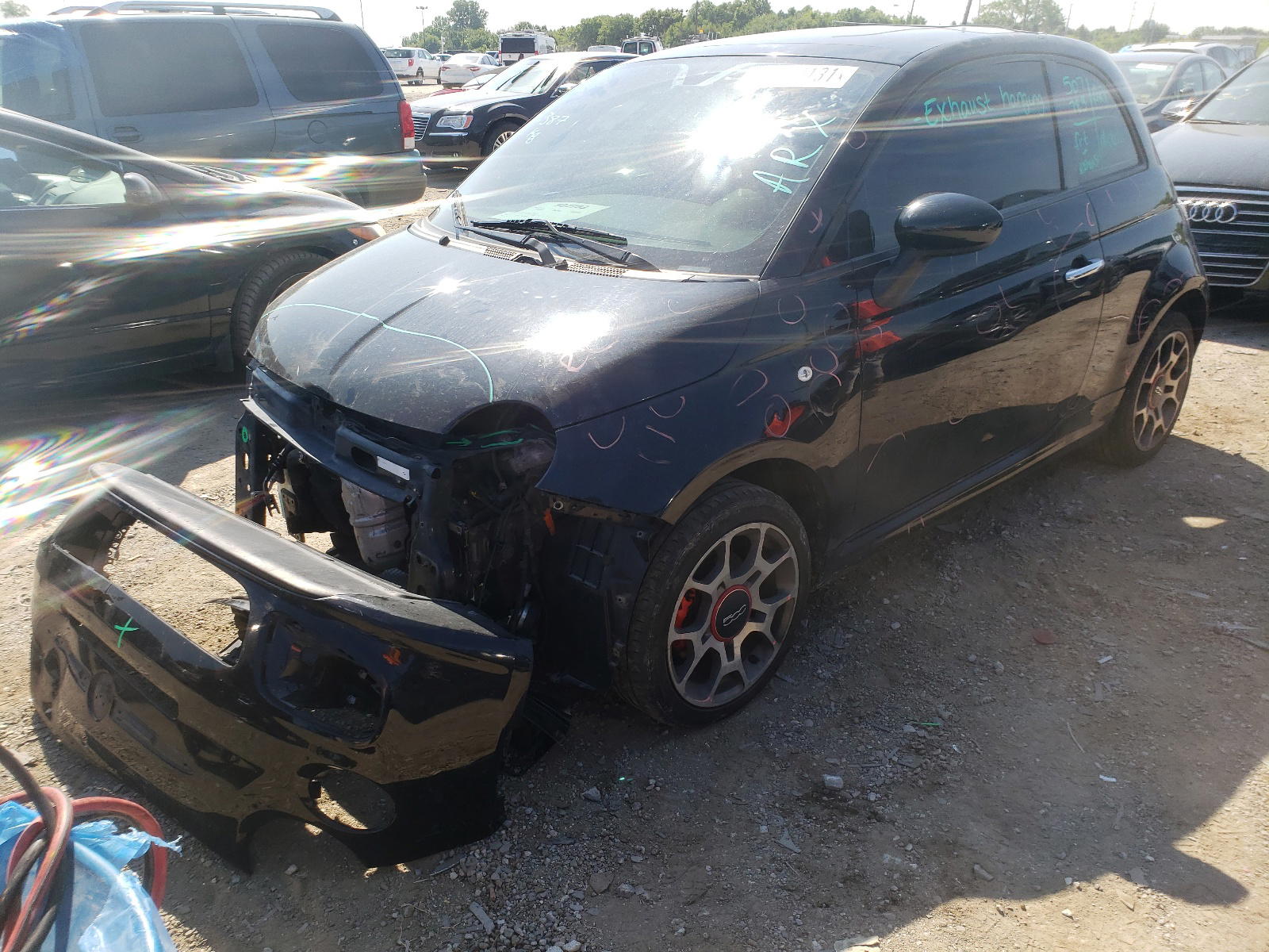 Photo 2 from auction – 2015 FIAT 500 SPORT with VIN 3C3CFFBR9FT667188