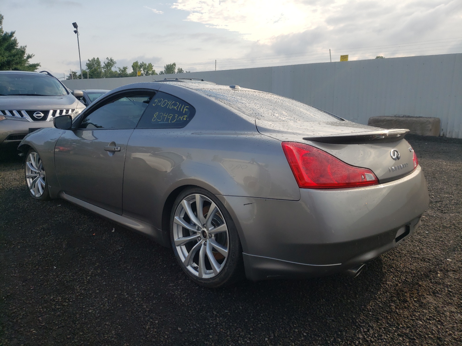 Photo 3 from auction – 2008 INFINITI G37 BASE with VIN JNKCV64E58M119267