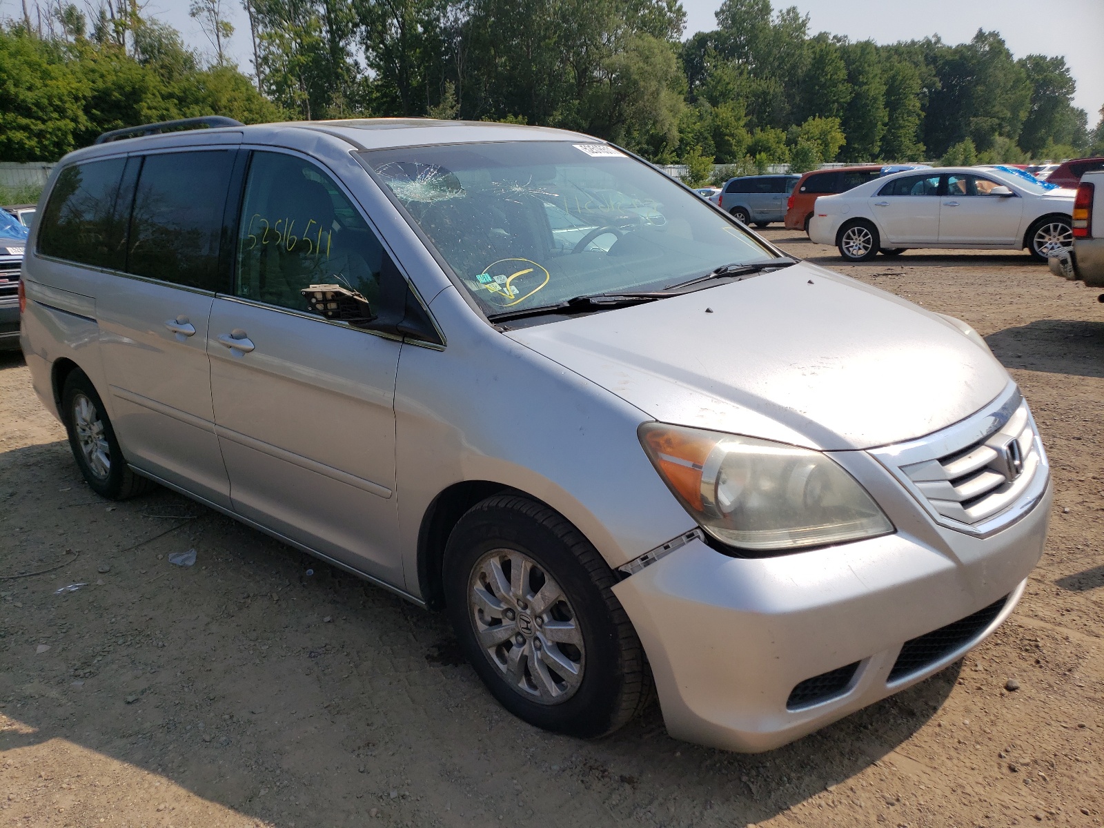 Photo 1 from auction – 2010 HONDA ODYSSEY EX with VIN 5FNRL3H60AB071338