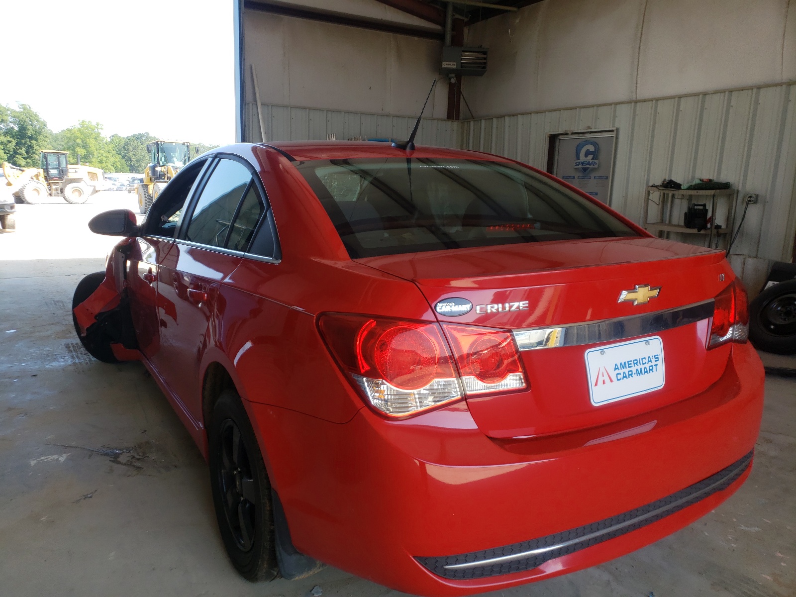 Photo 3 from auction – 2012 CHEVROLET CRUZE LT with VIN 1G1PF5SC9C7367727