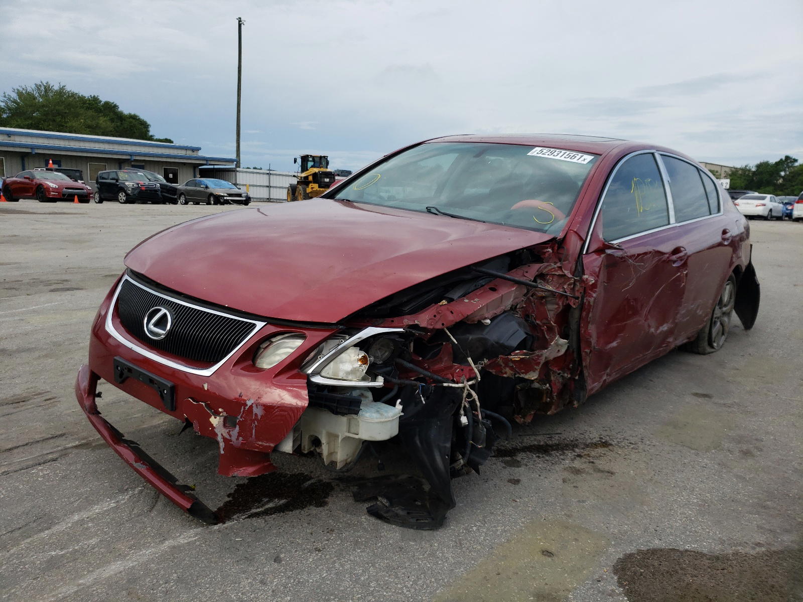 Photo 2 from auction – 2007 LEXUS GS 350 with VIN JTHCE96S270005107