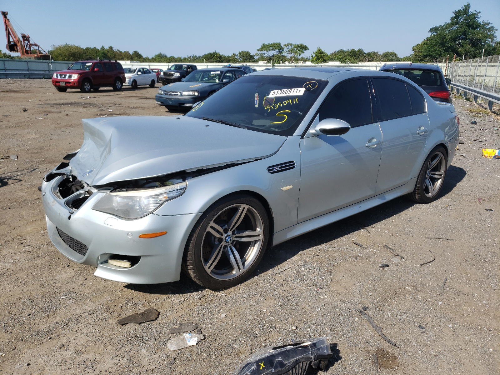 Photo 2 from auction – 2008 BMW M5 with VIN WBSNB93548CX10324