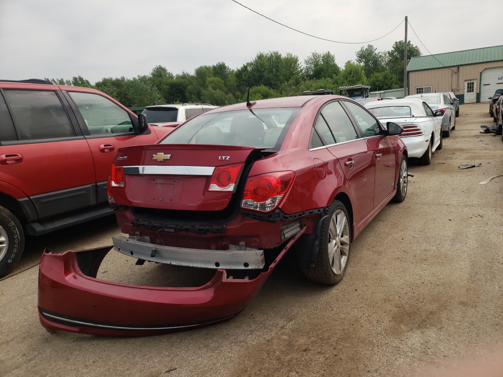 Photo 4 from auction – 2012 CHEVROLET CRUZE LTZ with VIN 1G1PH5SC6C7227158