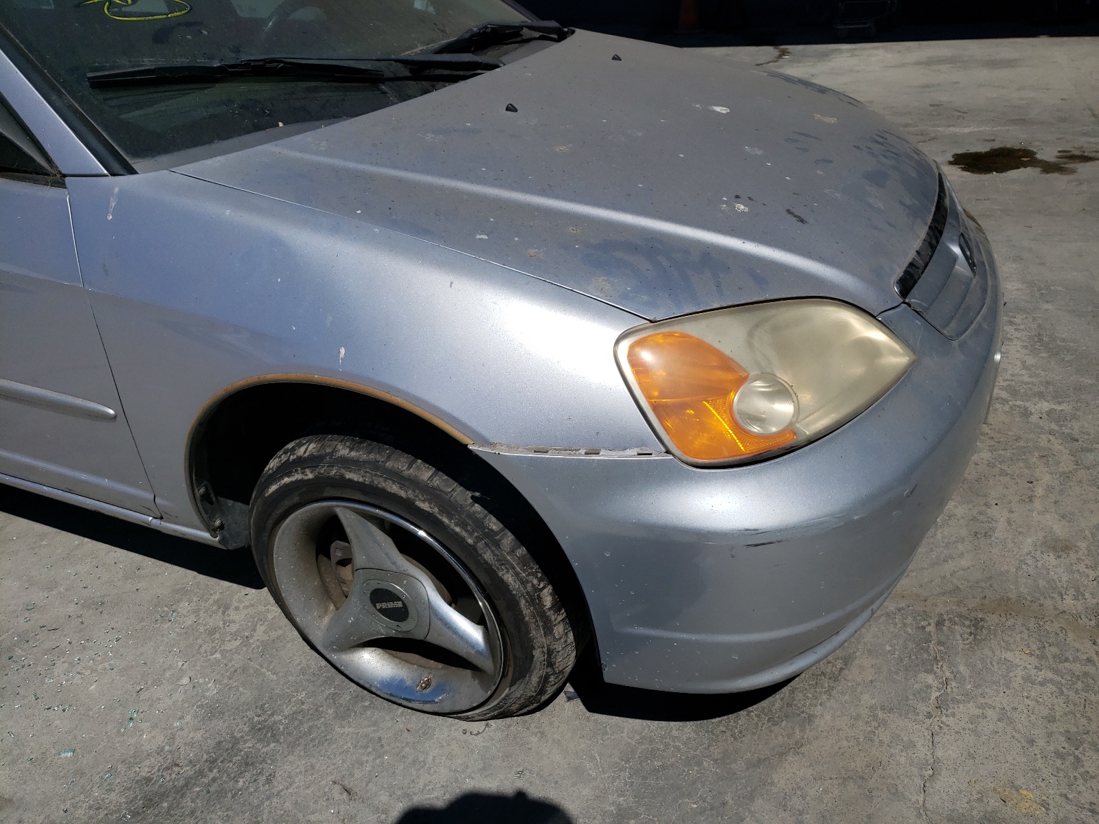 Photo 9 from auction – 2001 HONDA CIVIC LX with VIN 1HGES15521L035280