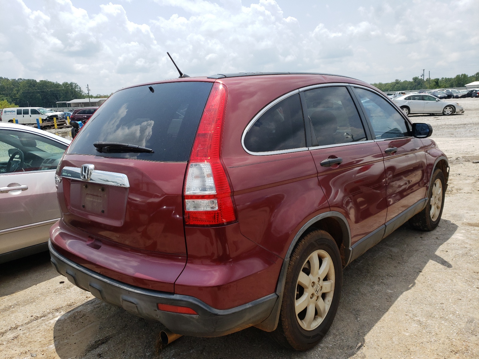 Photo 4 from auction – 2007 HONDA CRV with VIN JHLRE38597C010192