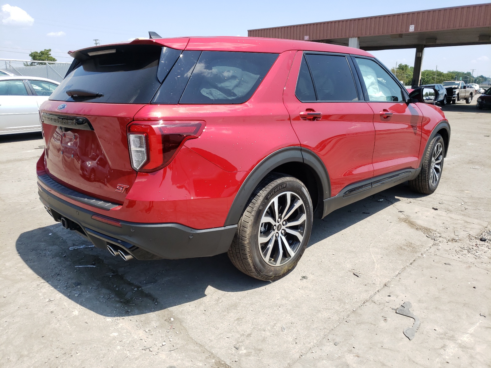 Photo 4 from auction – 2021 FORD EXPLORER S with VIN 1FM5K8GC9MGA59975