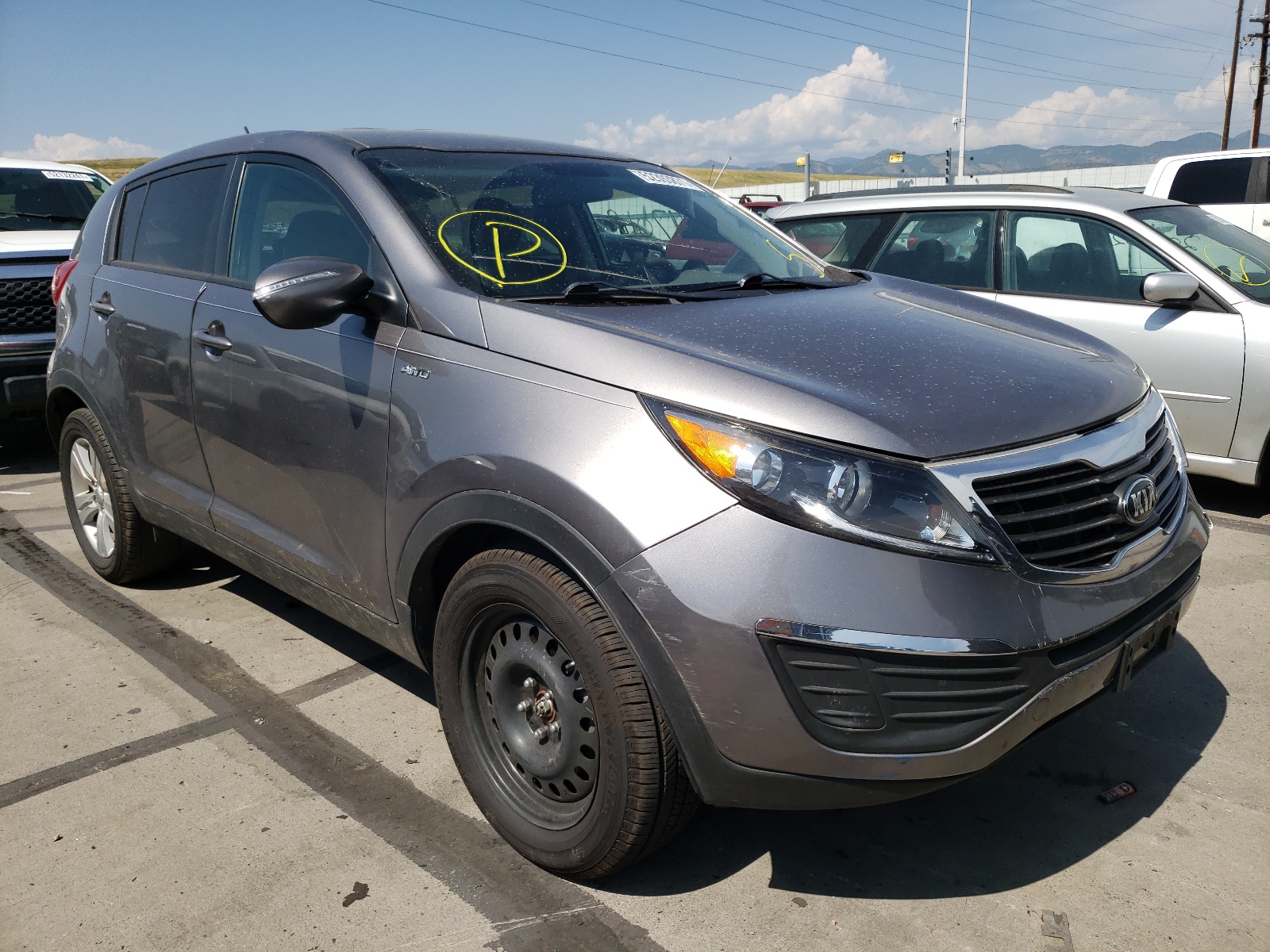 Photo 1 from auction – 2013 KIA SPORTAGE L with VIN KNDPBCA22D7477519