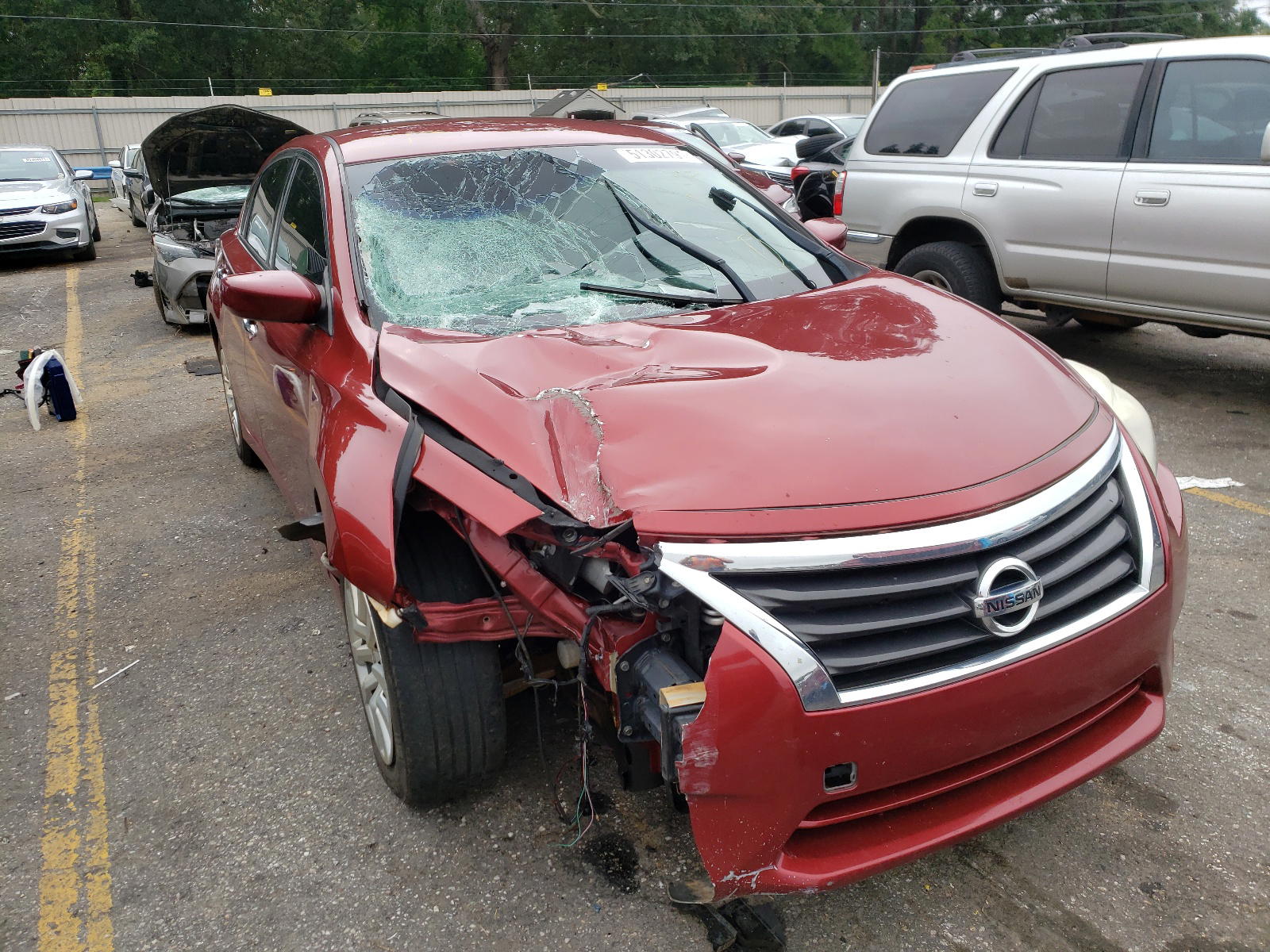 NISSAN ALTIMA 2.5 2014 with VIN 1N4AL3AP1EC166015 - Photo from auction