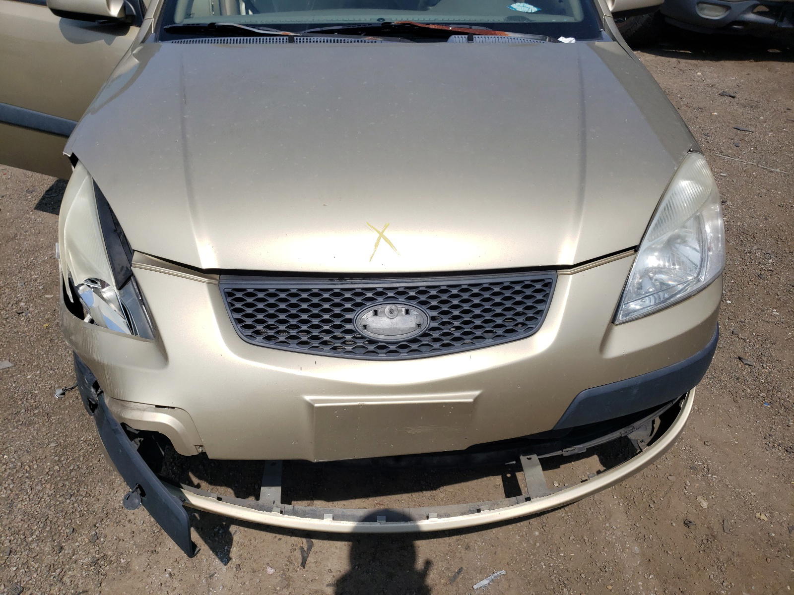 Photo 7 from auction – 2006 KIA RIO with VIN KNADE123X66064193