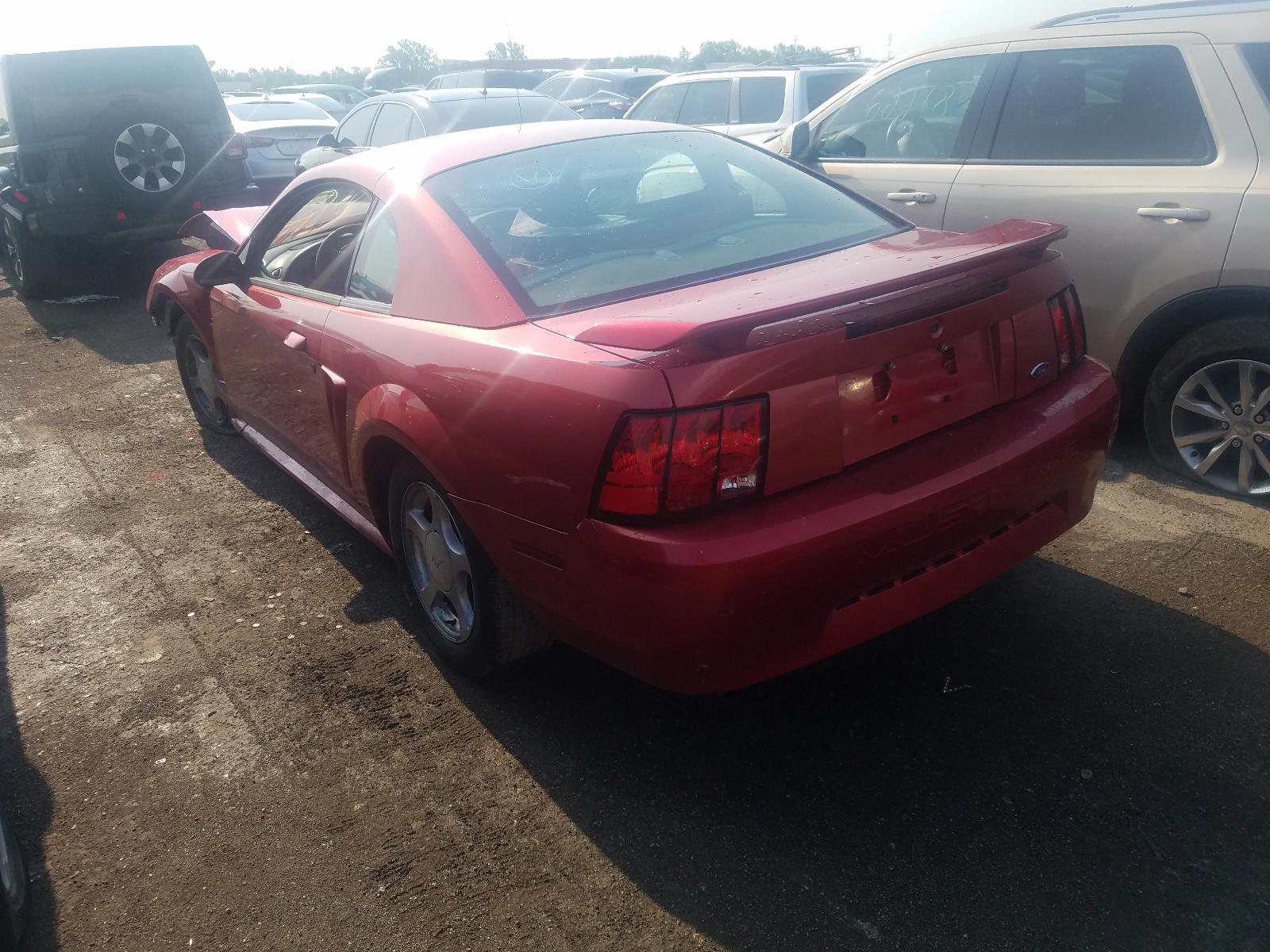 Photo 3 from auction – 2002 FORD MUSTANG with VIN 1FAFP40412F236551