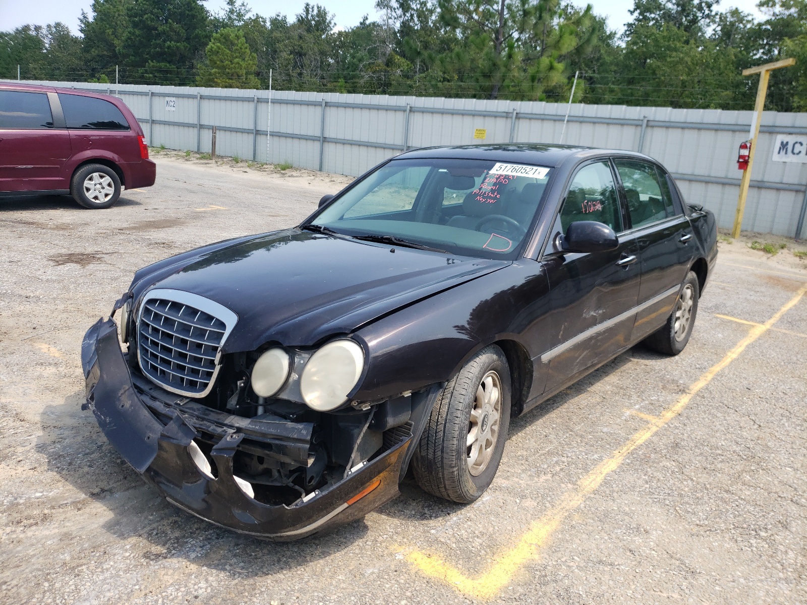 Photo 2 from auction – 2005 KIA AMANTI with VIN KNALD124455074634