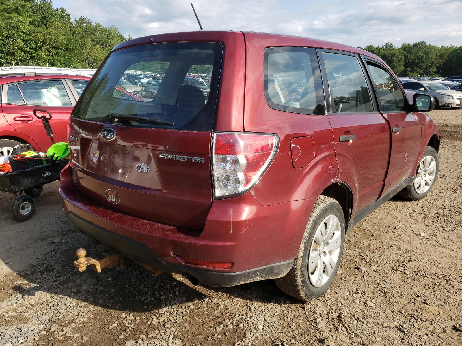 Photo 4 from auction – 2009 SUBARU FORESTER 2 with VIN JF2SH61629H779442