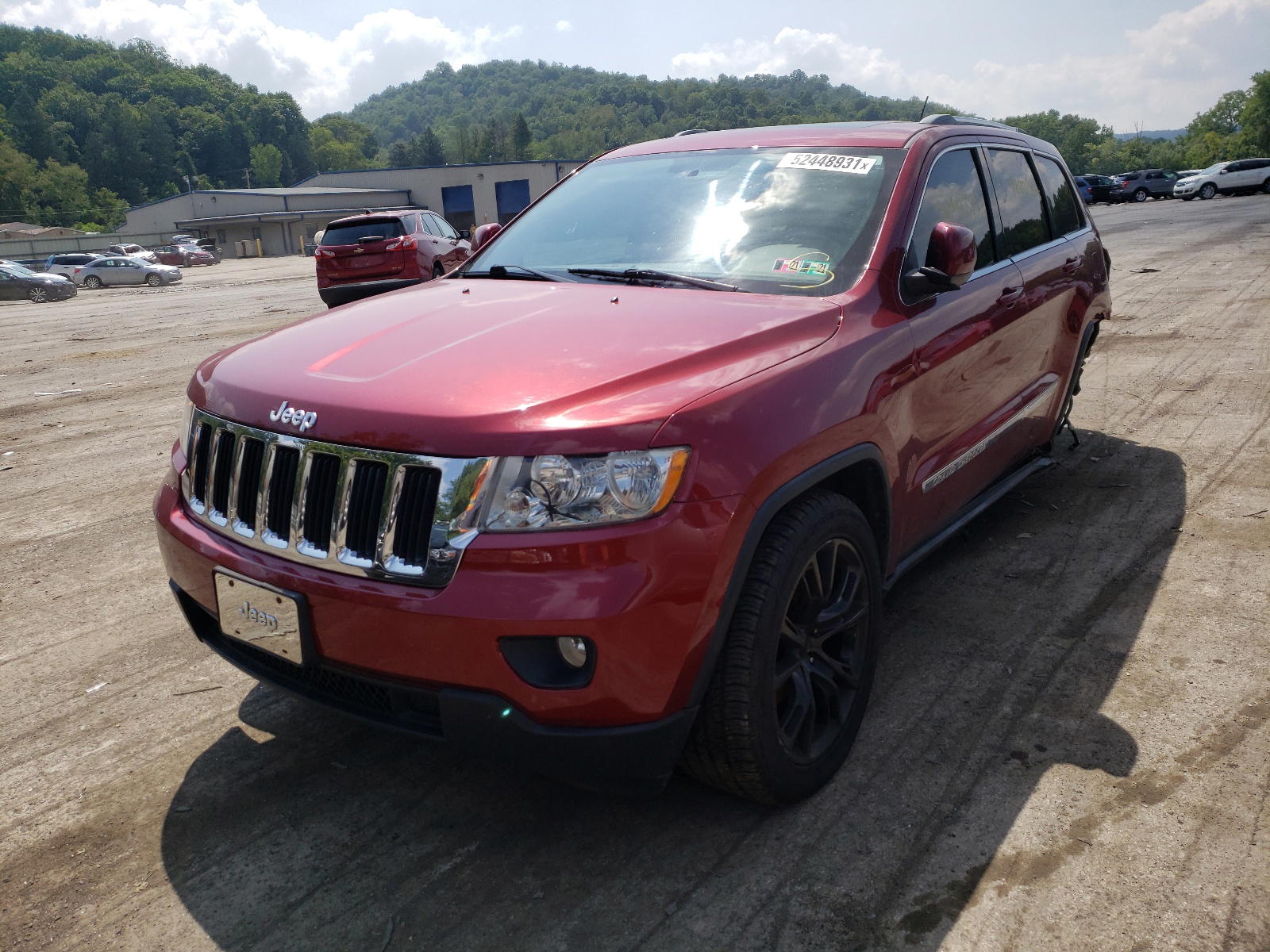 Photo 2 from auction – 2012 JEEP GRAND CHER with VIN 1C4RJFAG9CC224972