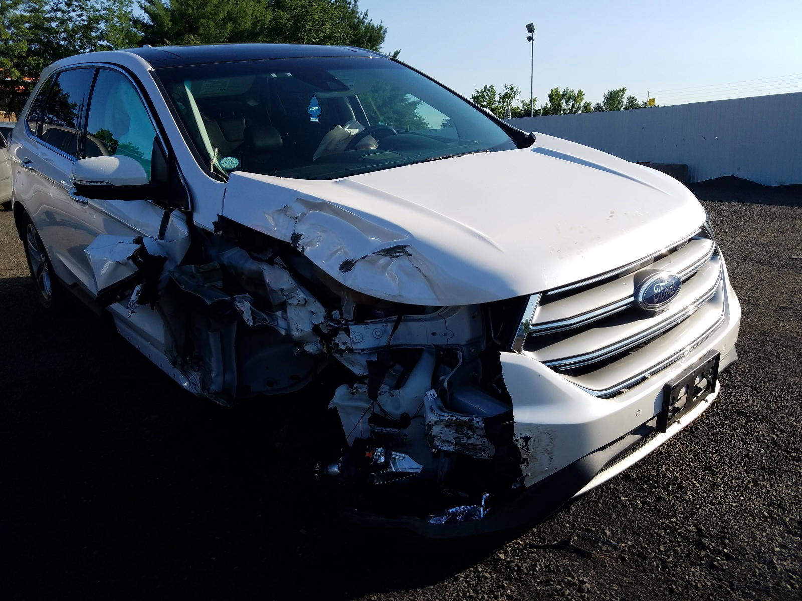 Photo 9 from auction – 2015 FORD EDGE TITAN with VIN 2FMPK4K87FBC05028