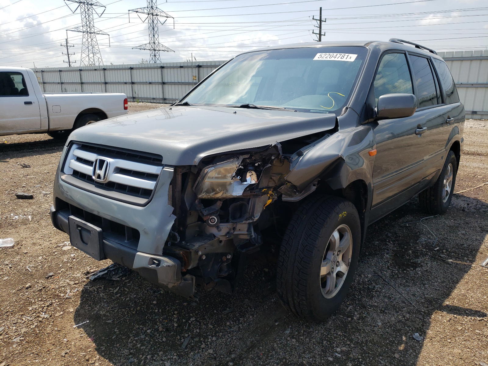 Photo 2 from auction – 2007 HONDA PILOT EXL with VIN 5FNYF18737B007495