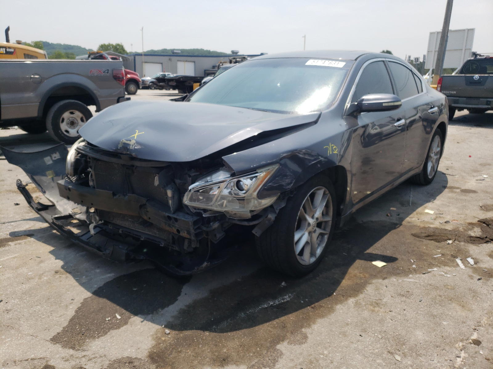 Photo 2 from auction – 2009 NISSAN MAXIMA S with VIN 1N4AA51E59C830211