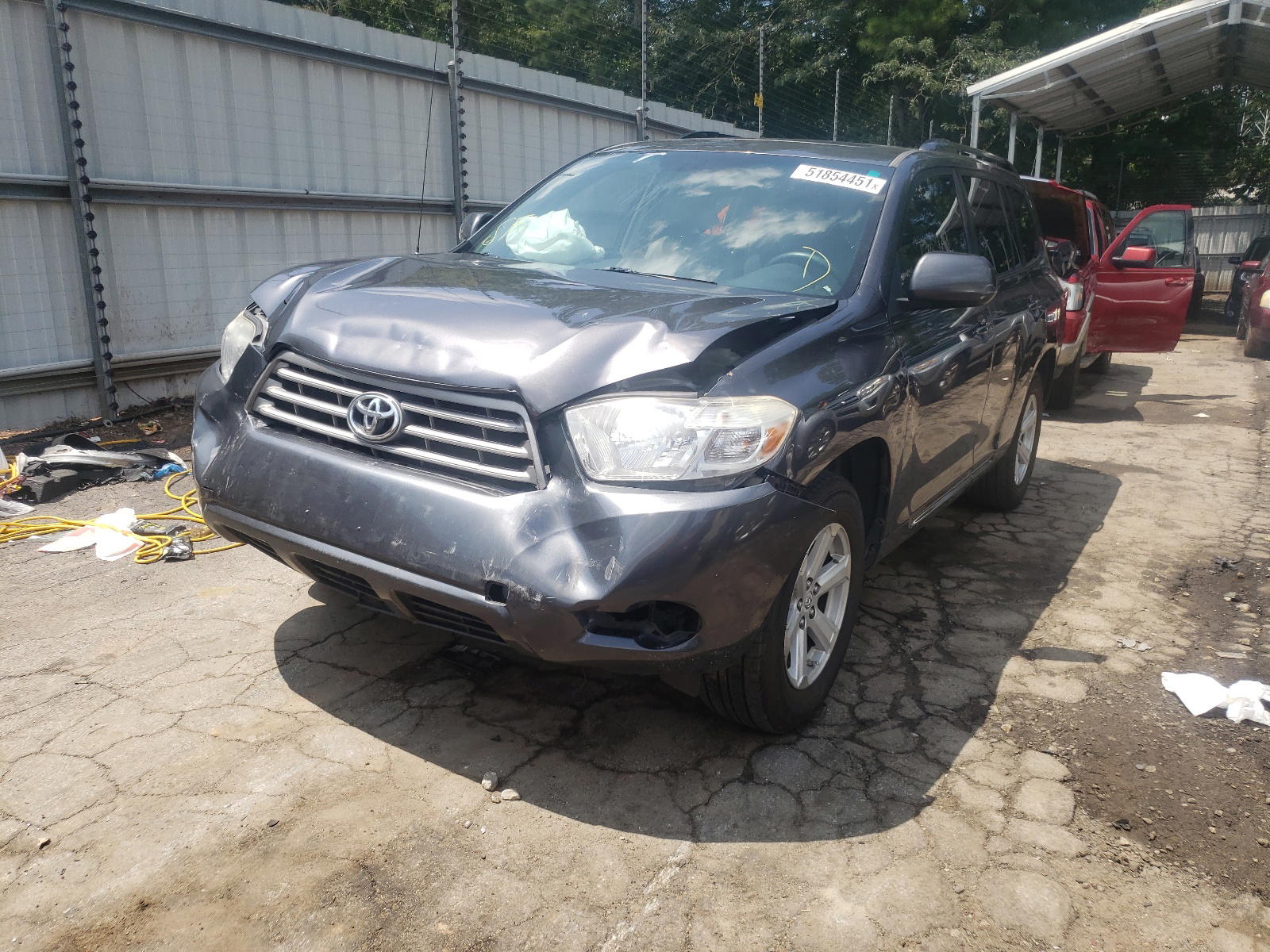 Photo 2 from auction – 2010 TOYOTA HIGHLANDER with VIN 5TDZA3EH6AS003620