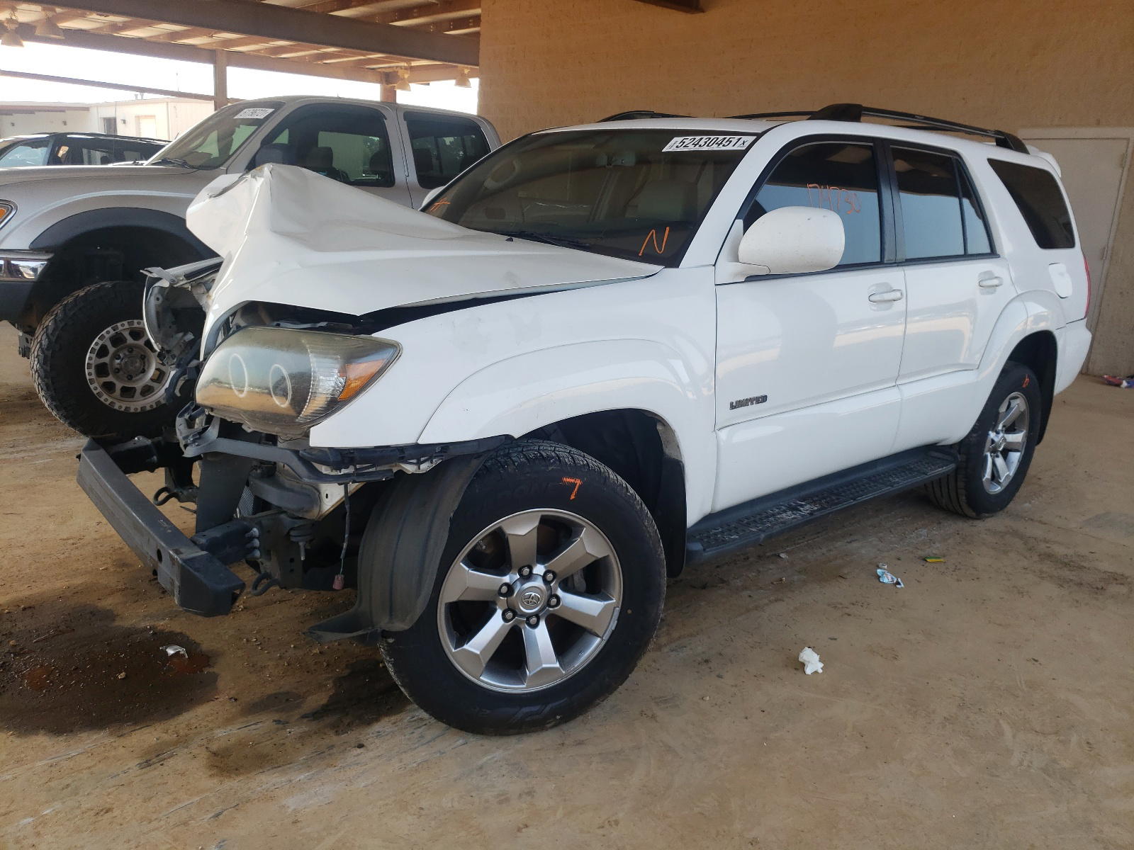 Photo 2 from auction – 2008 TOYOTA 4RUNNER LI with VIN JTEZU17R08K010481