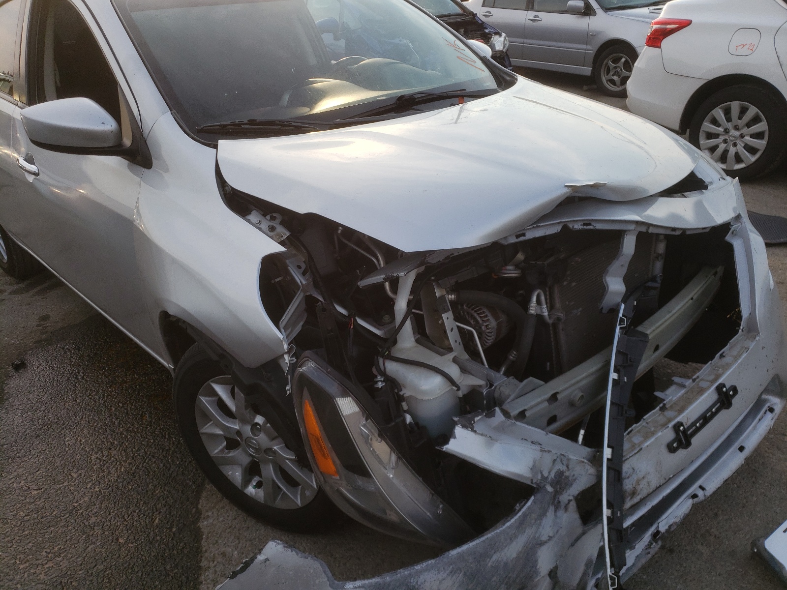 Photo 9 from auction – 2017 NISSAN VERSA S with VIN 3N1CN7AP9HL855977