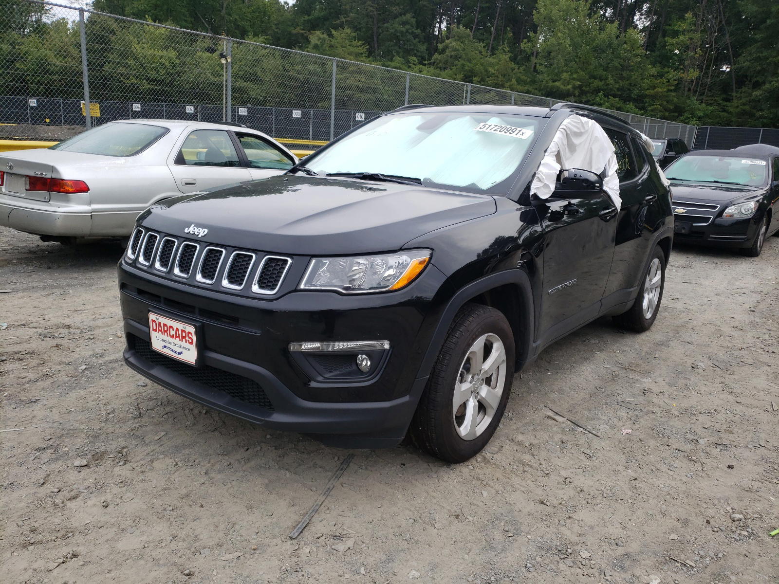 Photo 2 from auction – 2021 JEEP COMPASS LA with VIN 3C4NJCBB0MT538631