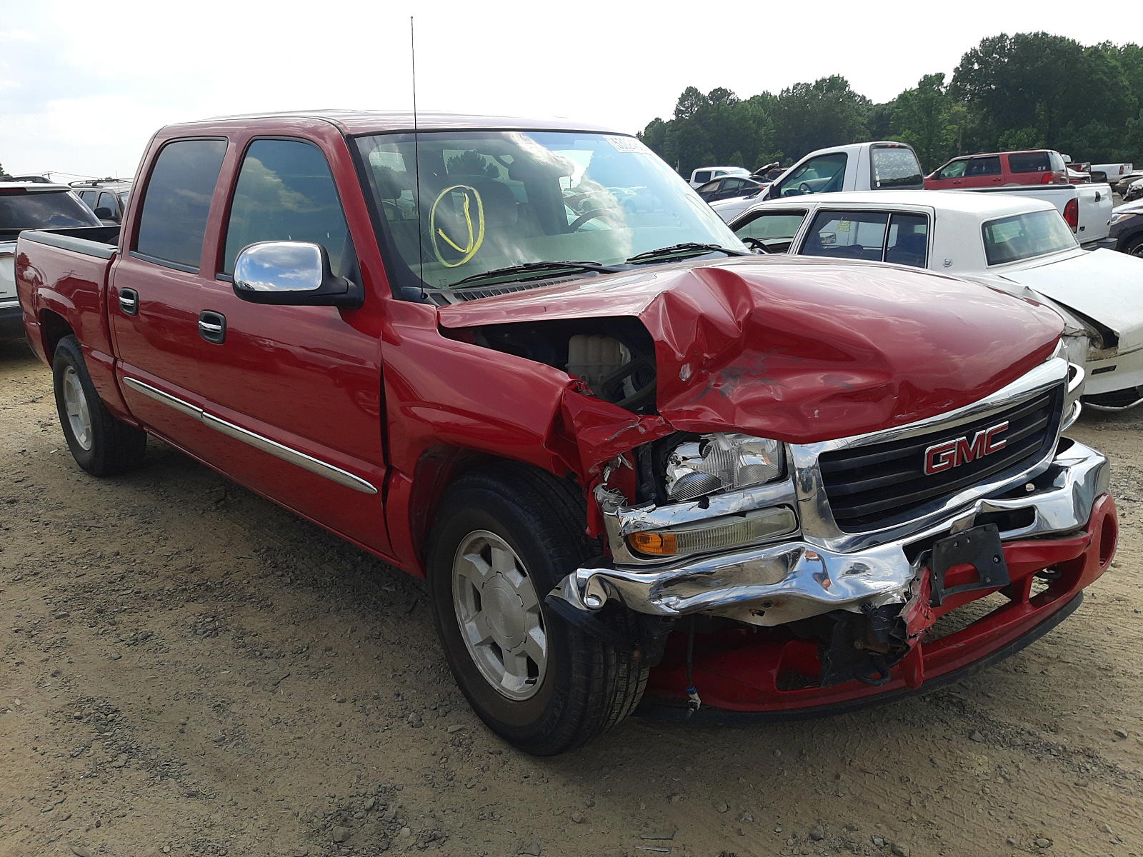 GMC SIERRA 2006 with VIN 2GTEC13T661240191 - Photo from auction