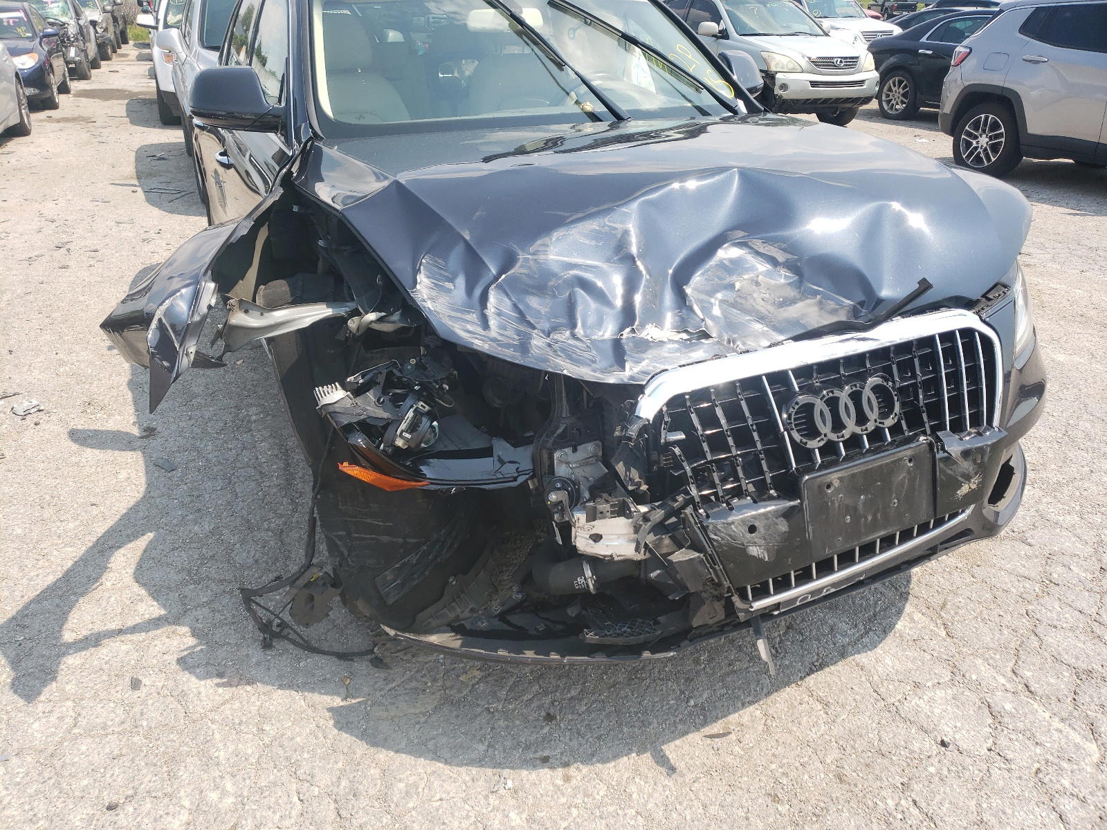 Photo 9 from auction – 2017 AUDI Q5 PREMIUM with VIN WA1C2AFP0HA100276