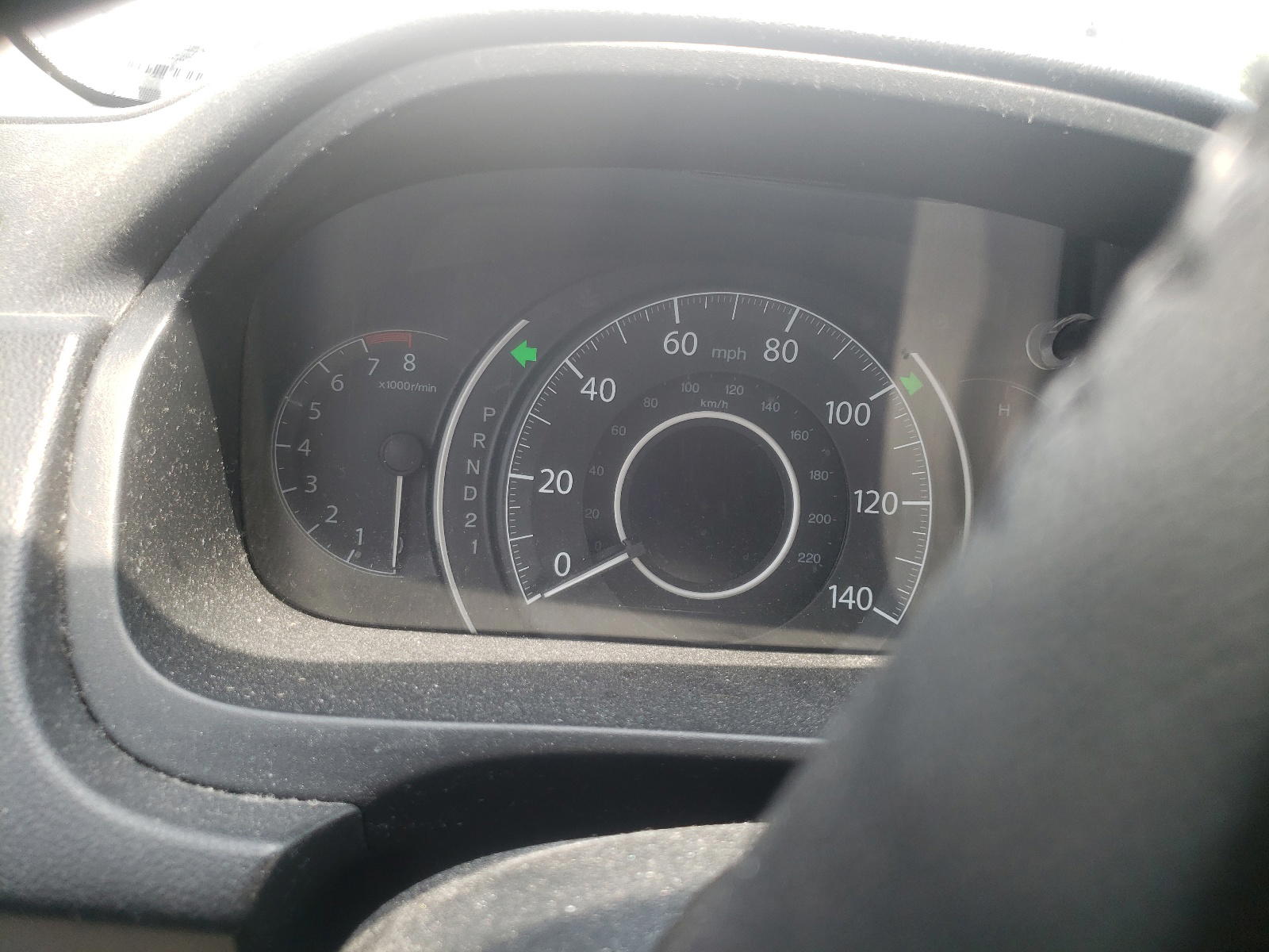 Photo 8 from auction – 2012 HONDA CR-V EXL with VIN 5J6RM4H75CL015269