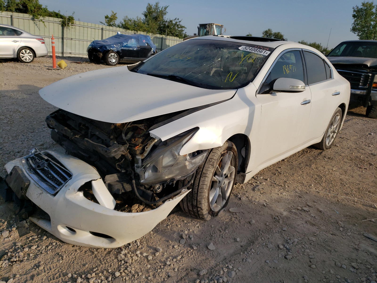 Photo 2 from auction – 2010 NISSAN MAXIMA S with VIN 1N4AA5AP6AC872229