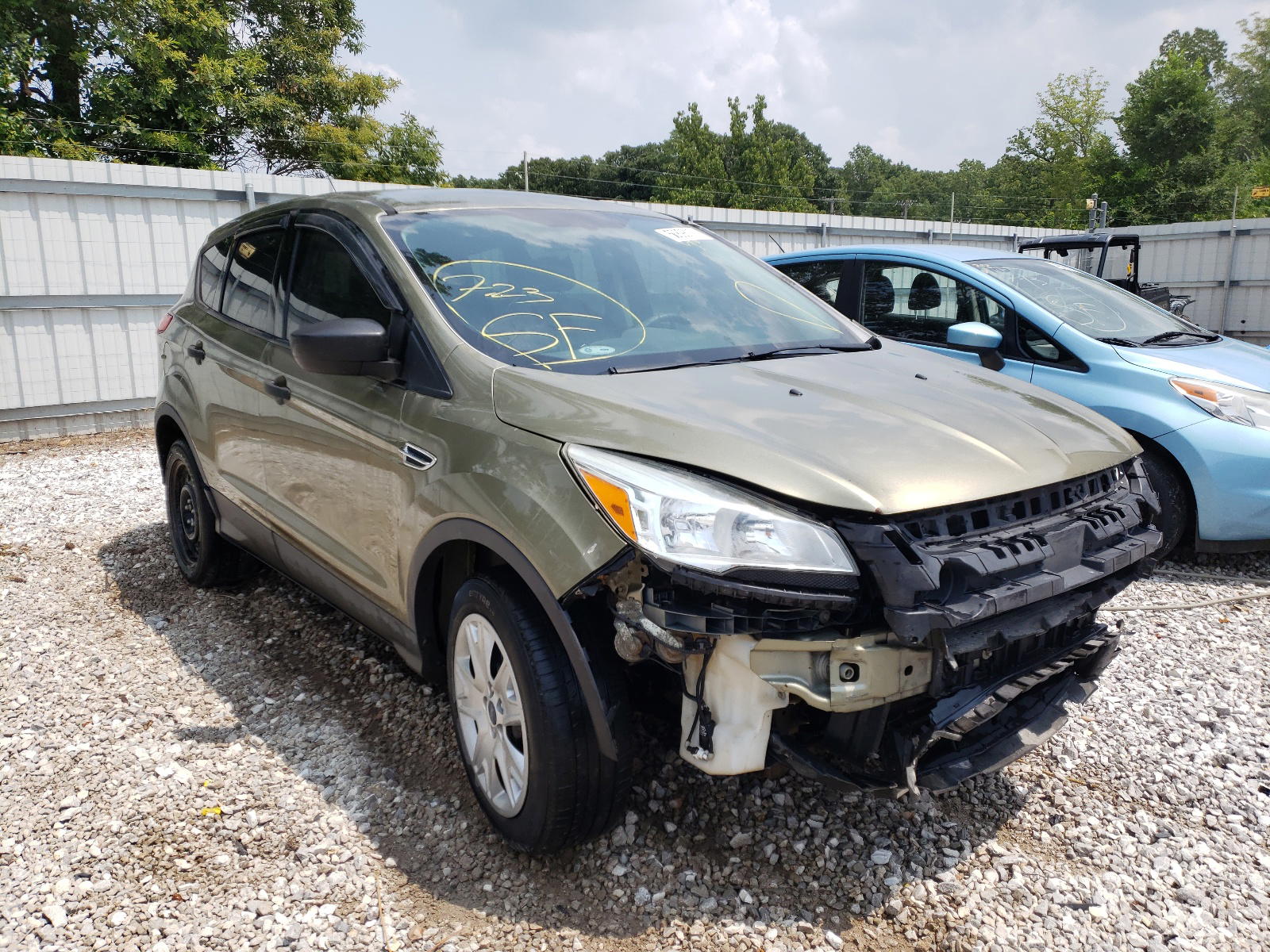 FORD ESCAPE S 2013 with VIN 1FMCU0F76DUC14541 - Photo from auction