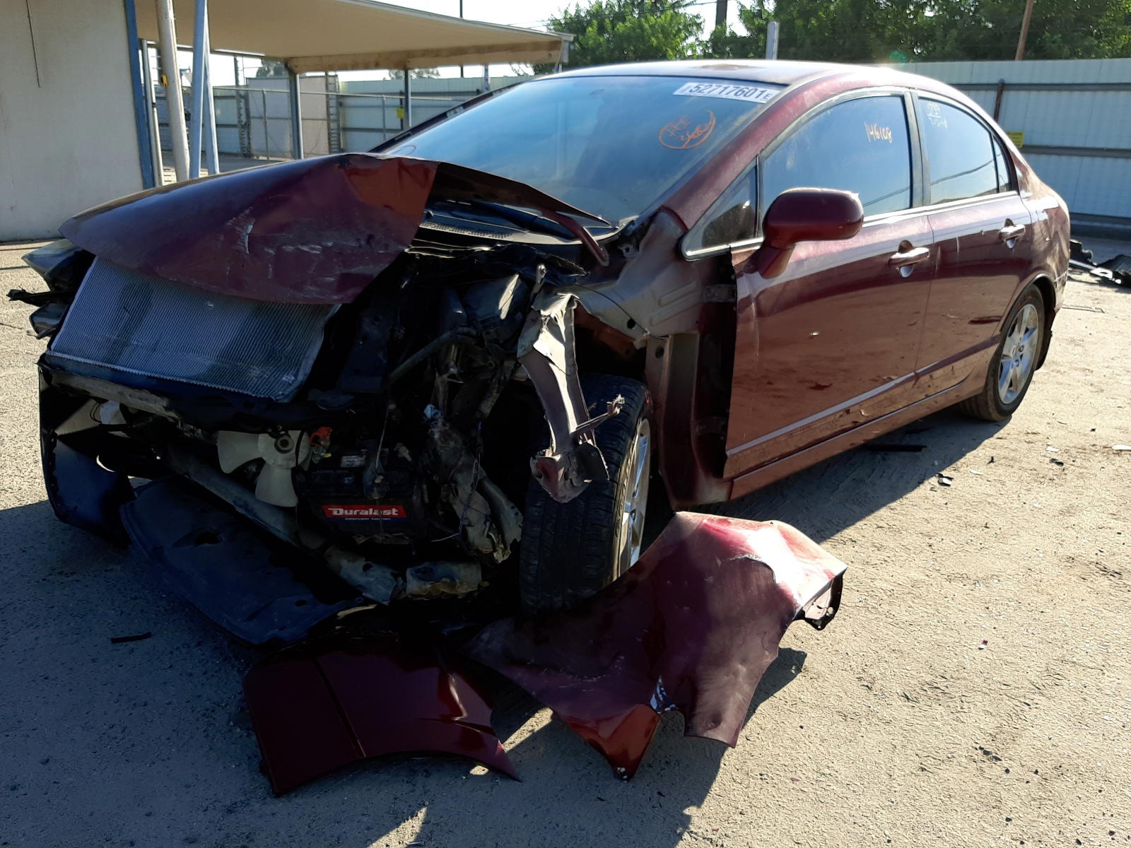 Photo 2 from auction – 2010 HONDA CIVIC with VIN 19XFA1F54AE025685
