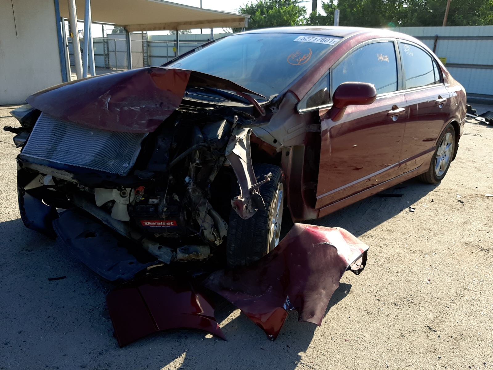 Фото 2 с аукциона – 2010 HONDA CIVIC с VIN 19XFA1F54AE025685