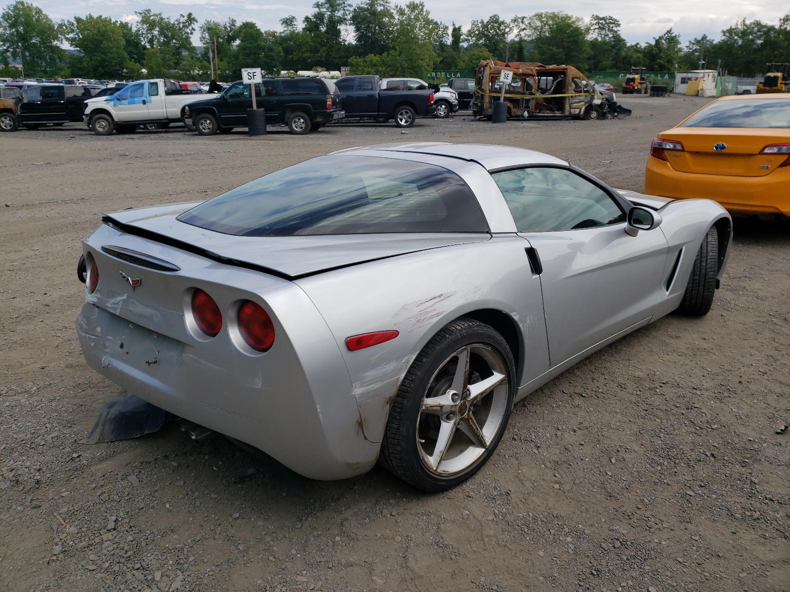 Photo 4 from auction – 2012 CHEVROLET CORVETTE with VIN 1G1YA2DW5C5105675