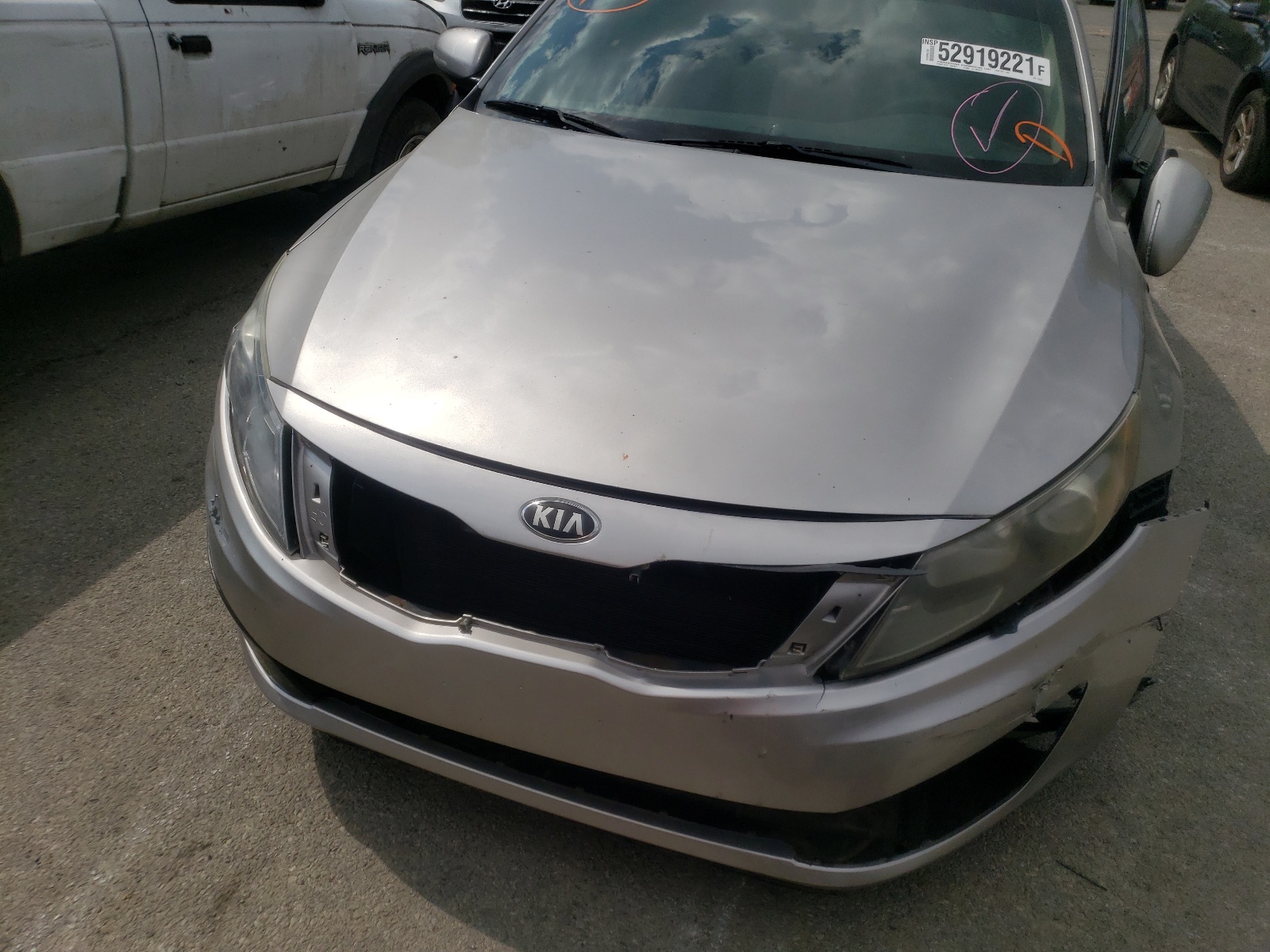 Photo 9 from auction – 2013 KIA OPTIMA LX with VIN 5XXGM4A75DG225427
